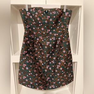 Eva Franco Green and Pink Floral Dress